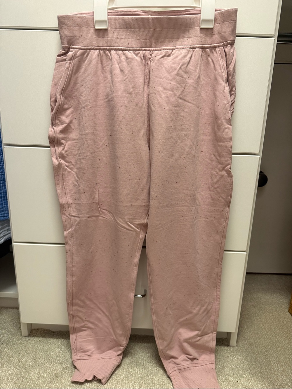Lululemon size 10 Women's Dusty Pink Jogger Pants - Relaxed Casual Fit